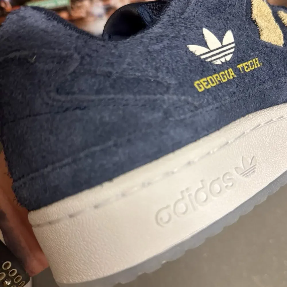 adidas Forum Low Georgia Tech Yellow Jackets Men’s 11 Sneakers Casual Shoes NCAA